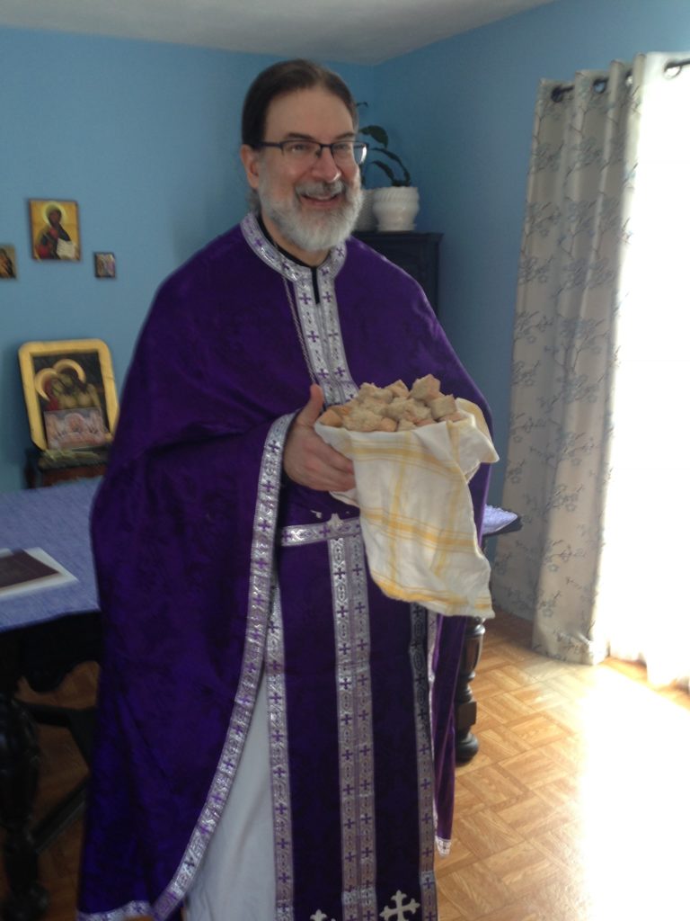 Humble Beginnings: Antidoro from our first Divine Liturgy